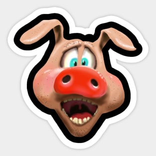 Piggie Sticker